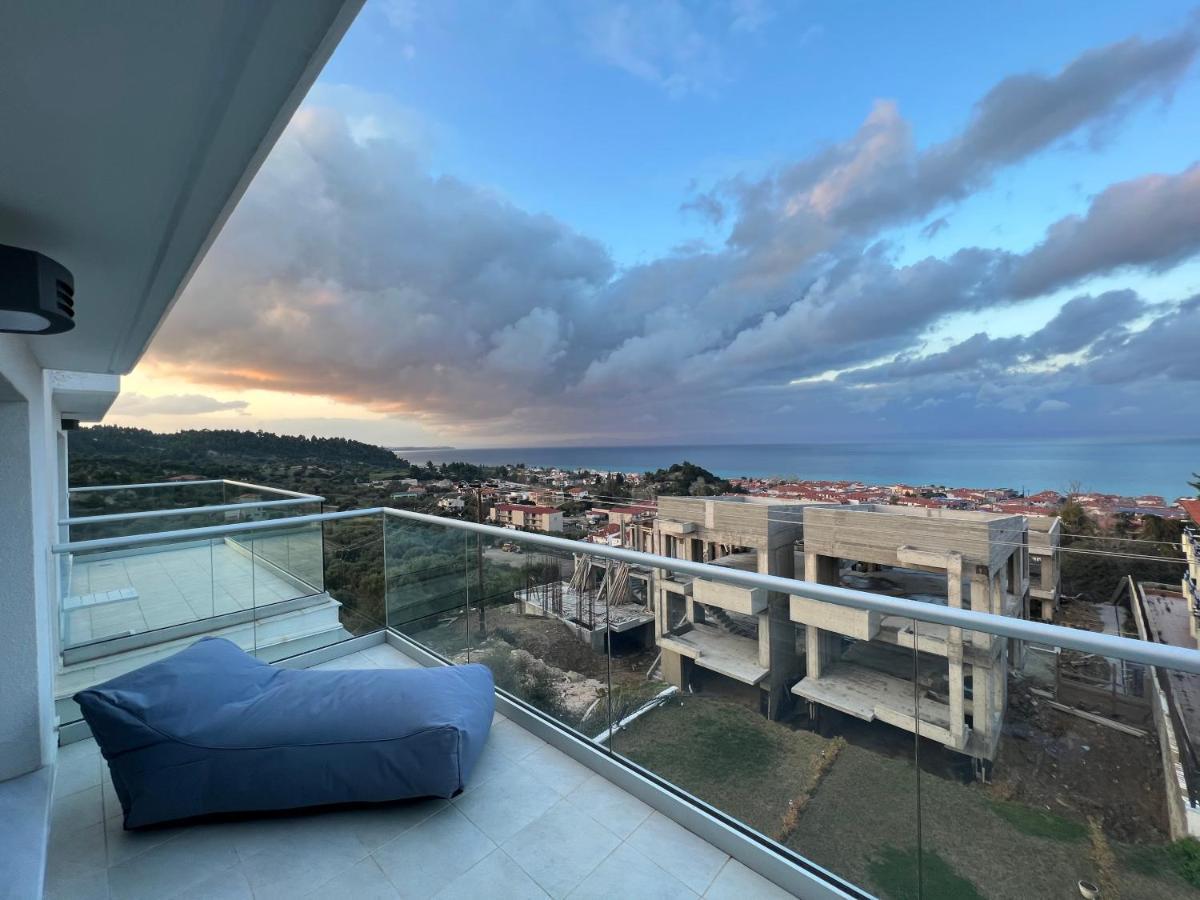 The Sea View Apartment Polychrono Ngoại thất bức ảnh